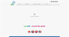Desktop Screenshot of lycatalk.com