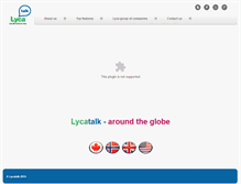 Tablet Screenshot of lycatalk.com